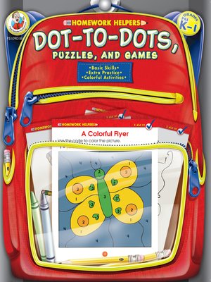 cover image of Dot-to-Dot, Puzzles, and Games, Grades PK--1